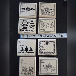 Stampin' Up! Christmas Gift Tag Present label gift cards